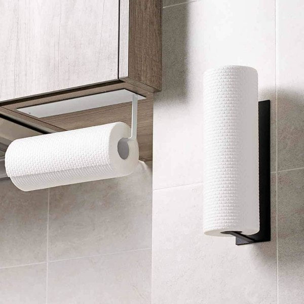 Kitchen roll holder without drilling, kitchen paper holder wall - Image 4