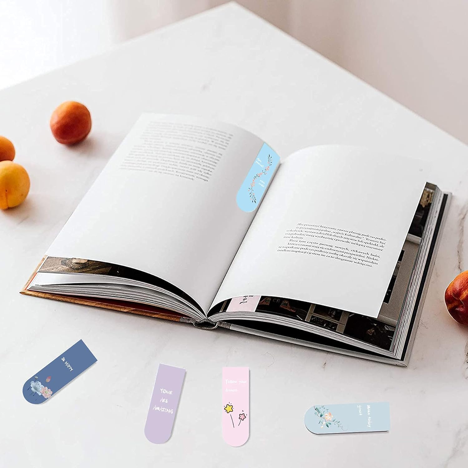 Magnetic Bookmarks, Magnetic Christmas Bookmarks, Colorful Magnetic Bookmarks for Kids, Page Markers, 30 Pieces - Image 3