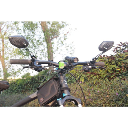 Bicycle Mirrors, [Upgraded Version] Two pcs HD Safety Glass Adjustable Rearview Mirrors for Mountain Bike, Adjustable Glass Rearview Mirror - Image 2