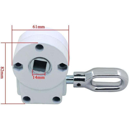Manual Awning Winch for Caravan Awning Awning Arm Roller Box Exterior Terrace Solar.. - Image 2
