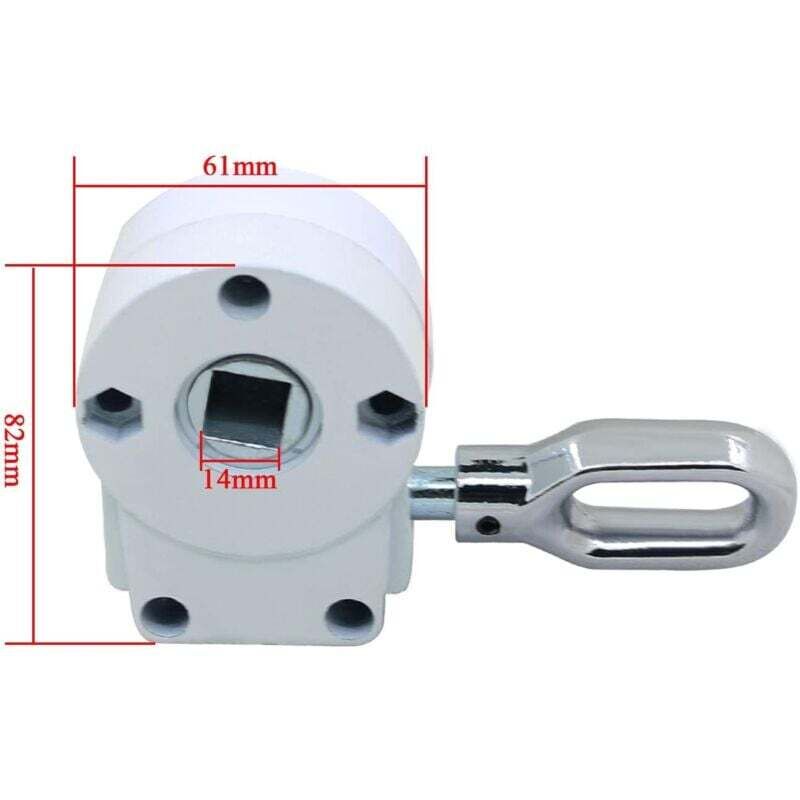 Manual Awning Winch for Caravan Awning Awning Arm Roller Box Exterior Terrace Solar.. - Image 4