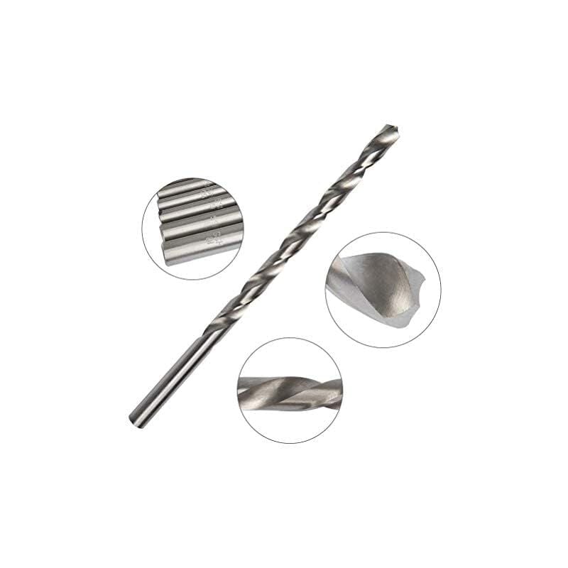Extra long twist drill, HSS twist drill length 160 mm Drilling tool for wood, metal and steel Twist drill 3 mm - Image 3