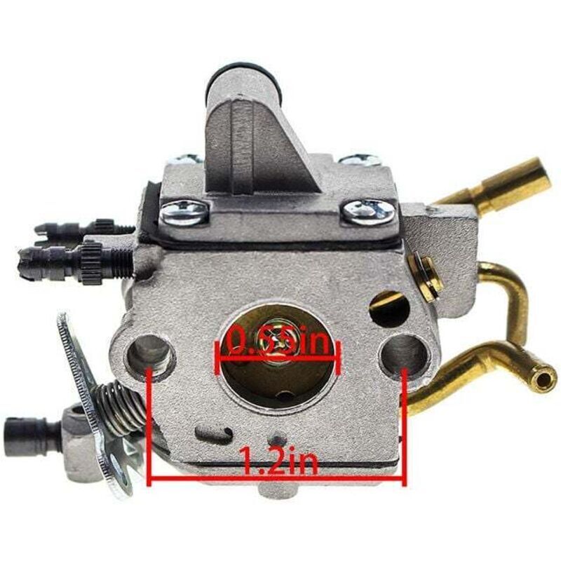 STIHL MS192T Carburetor Zama C1Q-S257A 1137-120-0650 Carburetor A..DEBUNS - Image 2