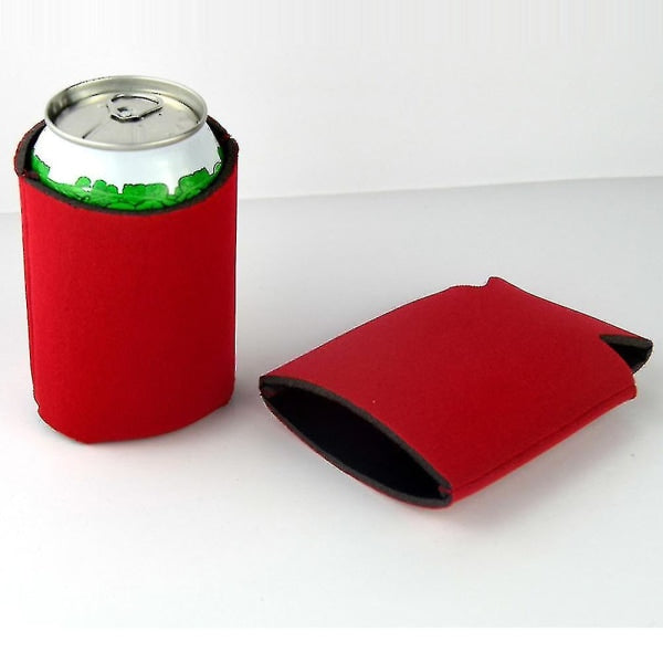 10pcs Neoprene Beer Can Coolers Drink Bottle Holders Insulation Sleeve - Image 3