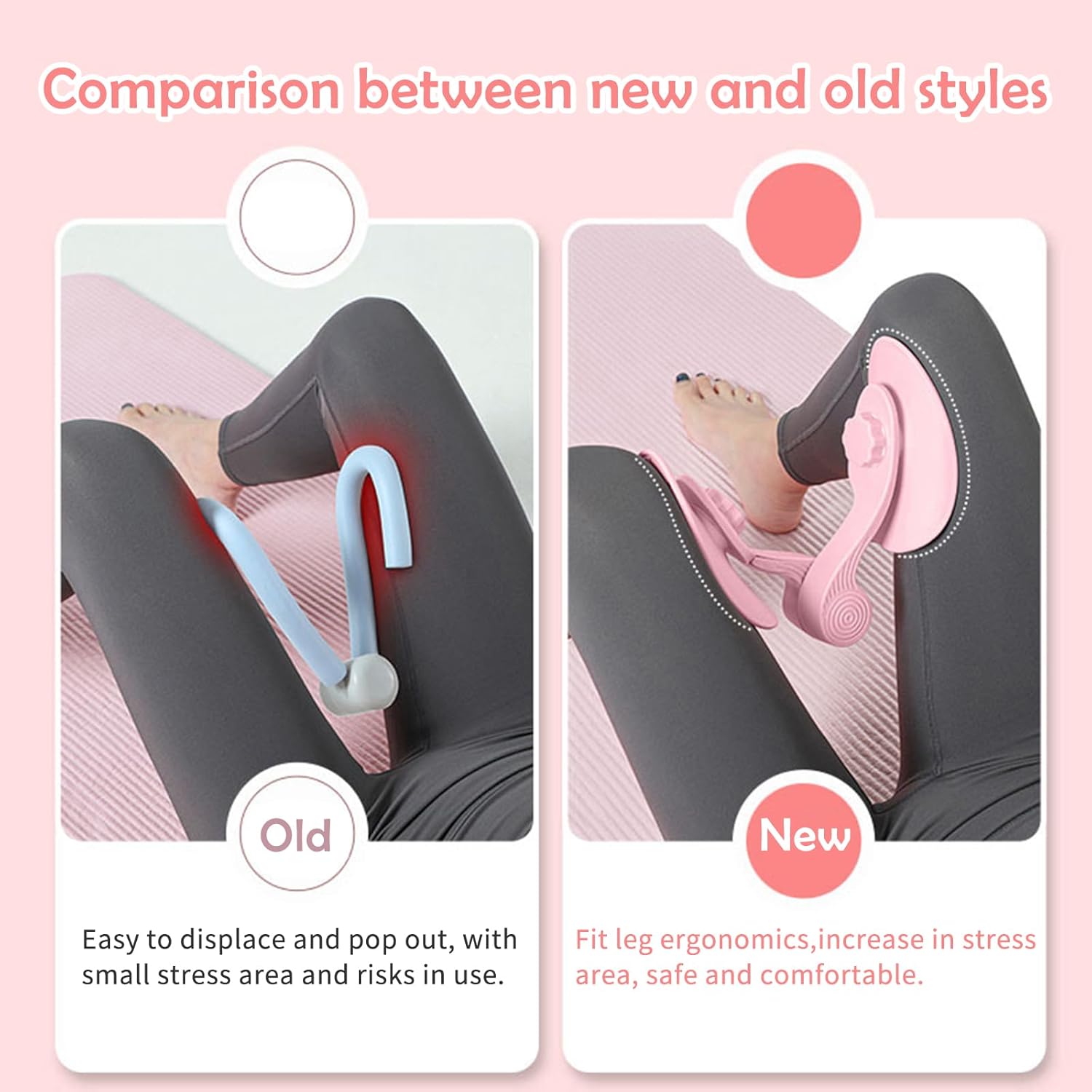 Thigh trainer pelvic floor trainer for women, hip trainer pelvic floor muscle trainer, butt trainer, for home legs, exercise equipment B - Image 5