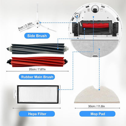 Roborock Q8 Max/q8 Max+/q5 Pro Robot Vacuum Cleaner Accessory Kit - Spare Parts for Roborock Q8 Max/q8 Max+/q5 Pro Robot Vacuum Cleaner - Perfect - Image 2