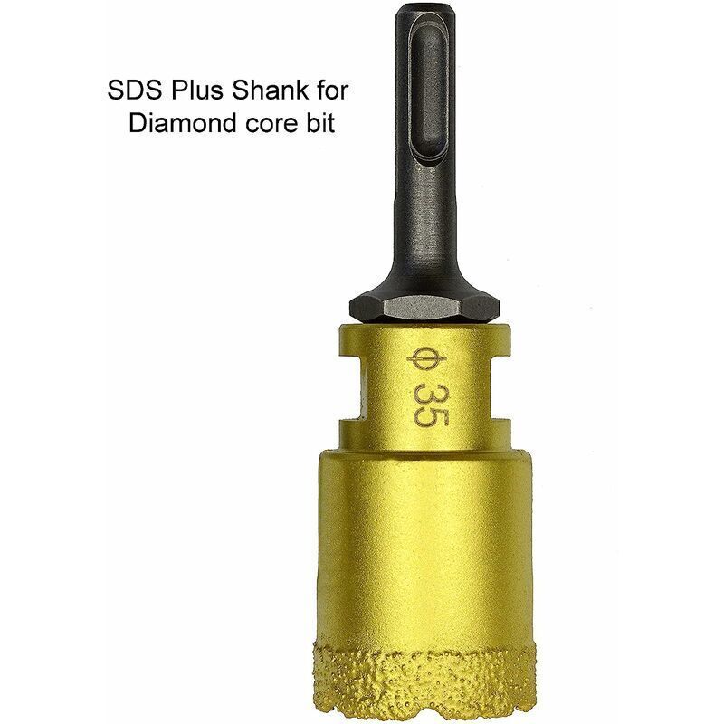 M14 external thread to SDS Plus internal thread and internal triangle adapter for drill grinder, from DEBUNS - Image 3