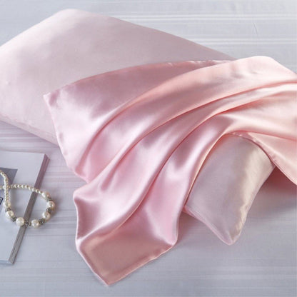 Satin Silk Pillowcase for Hair and Skin, Standard Size Pillowcase, 2-Pack, Super Soft Pillowcase with Envelope Closure - Image 2