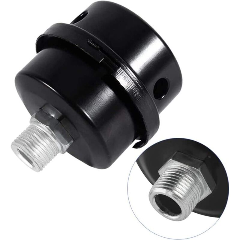 Pieces Air Filter Silencer, Air Compressor Filter Silencer, 3/8\" Air Compressor Filter 16mm - Image 2