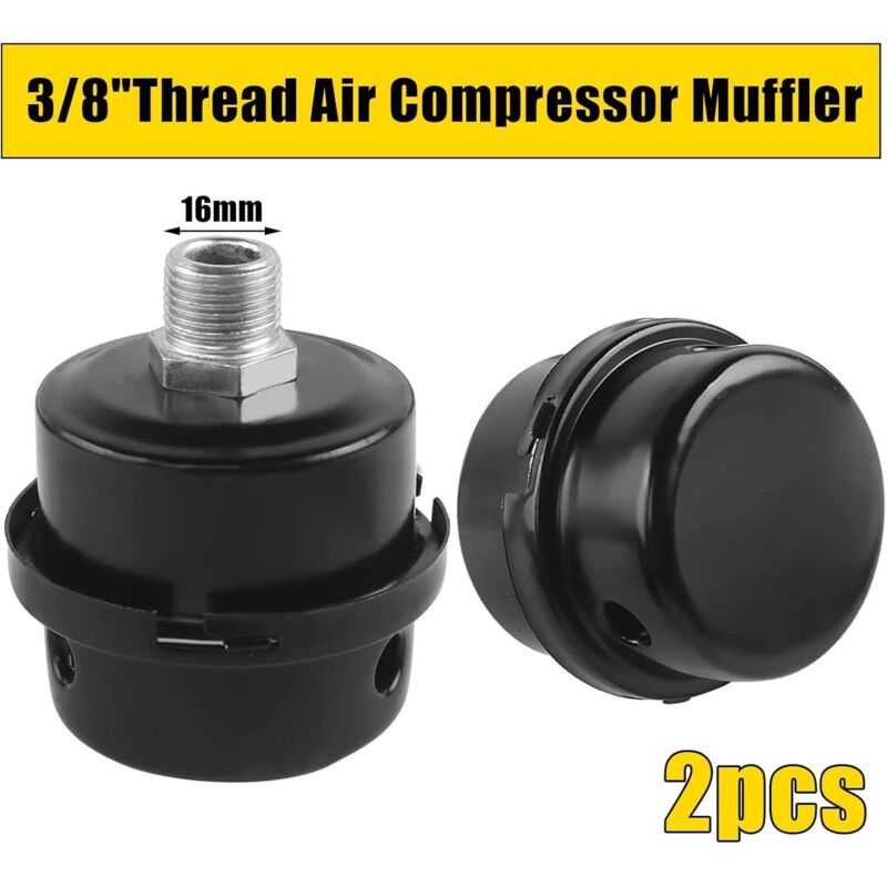Pieces Air Filter Silencer, Air Compressor Filter Silencer, 3/8\" Air Compressor Filter 16mm - Image 4
