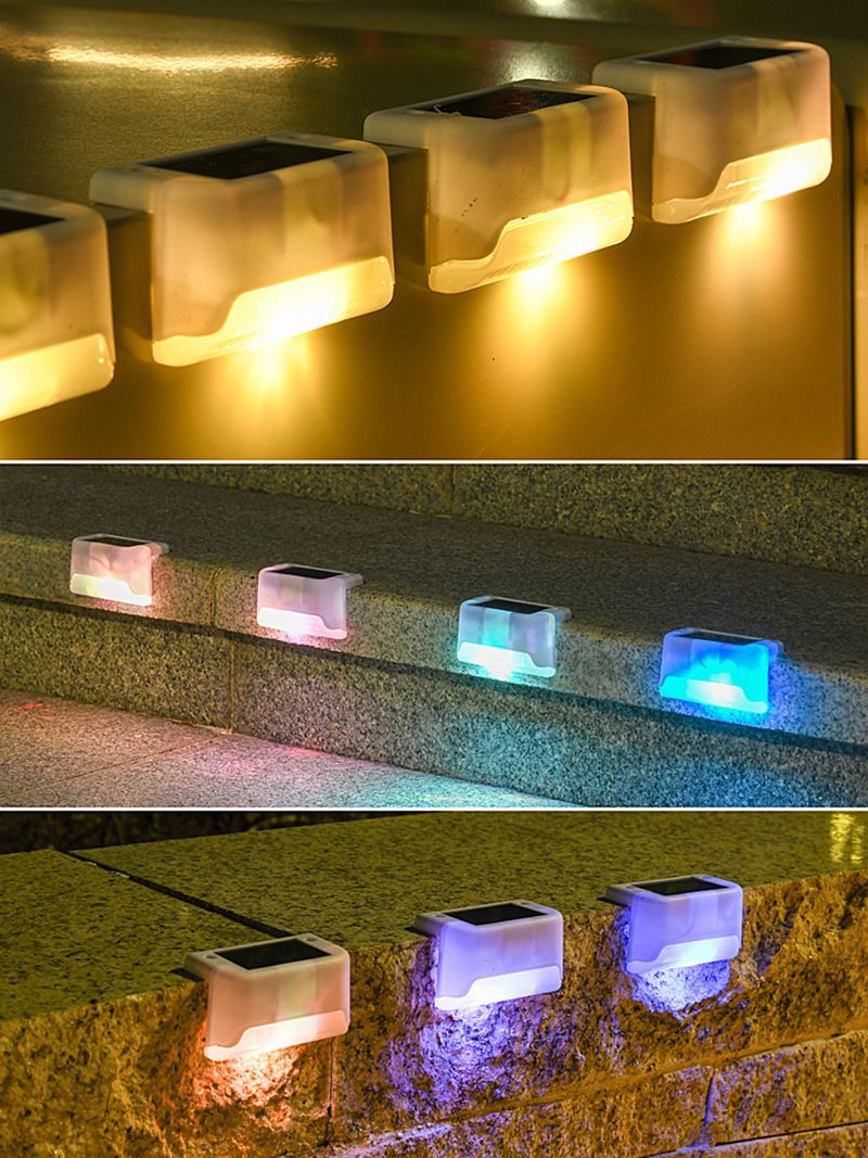 16-Pack Solar Lights for Outdoor Use, Waterproof LED Solar Lights for Stairs, Fence, Garden, Patio and Walkway 16pcs 16psc - Image 7