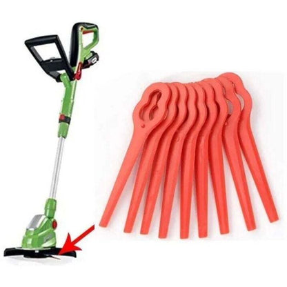 Pack of 100 Replacement Plastic Blades for Florabest LIDL FRTA 20 A1, FAT 18B3, FRT18A..DEBUNS Grass Trimmer - Image 4