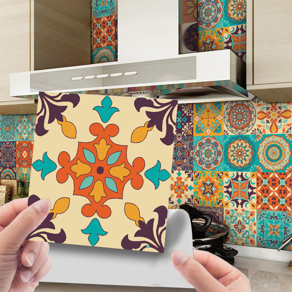 Waterproof Tile Stickers for Kitchen, Furniture, Table 15x15cm - 24 pcs - Image 5