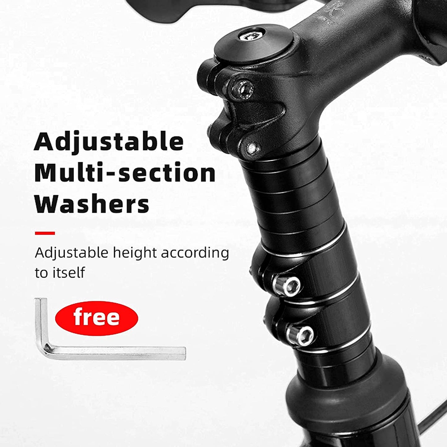 INF bicycle handlebar extension black - Image 3