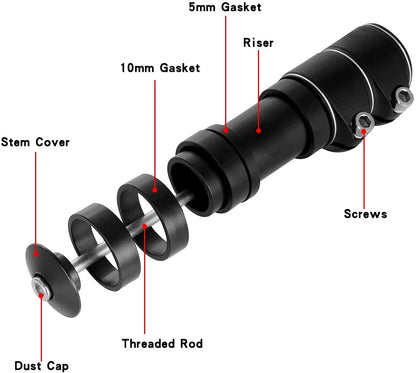 INF bicycle handlebar extension black - Image 5