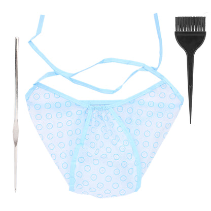 Hair Cap for Curls, Reusable Curl Cap with Hair Dyeing Brushes and Needle - Image 5