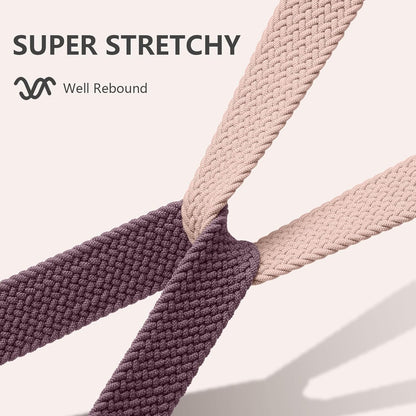 Elastic Braided Nylon Sport Strap for Fitbit Versa - Compatible Straps (Sense/Sense 2) - Image 4