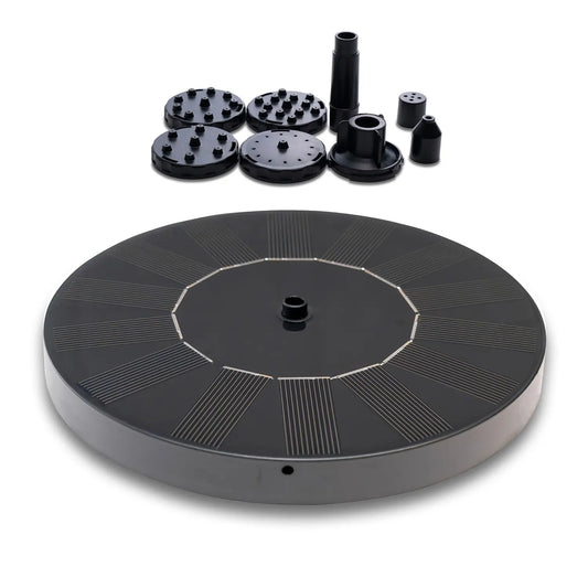 Promotion at a low price! Fountain - Solar Fountain / Water Fountain Solar Cell - 16 cm Black Black Black Black Black - Image 3