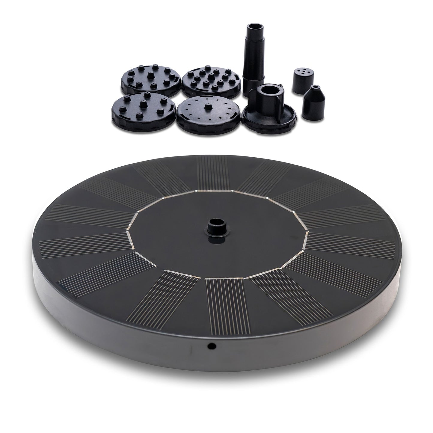 Promotion at a low price! Fountain - Solar Fountain / Water Fountain Solar Cell - 16 cm Black Black Black Black - Image 3