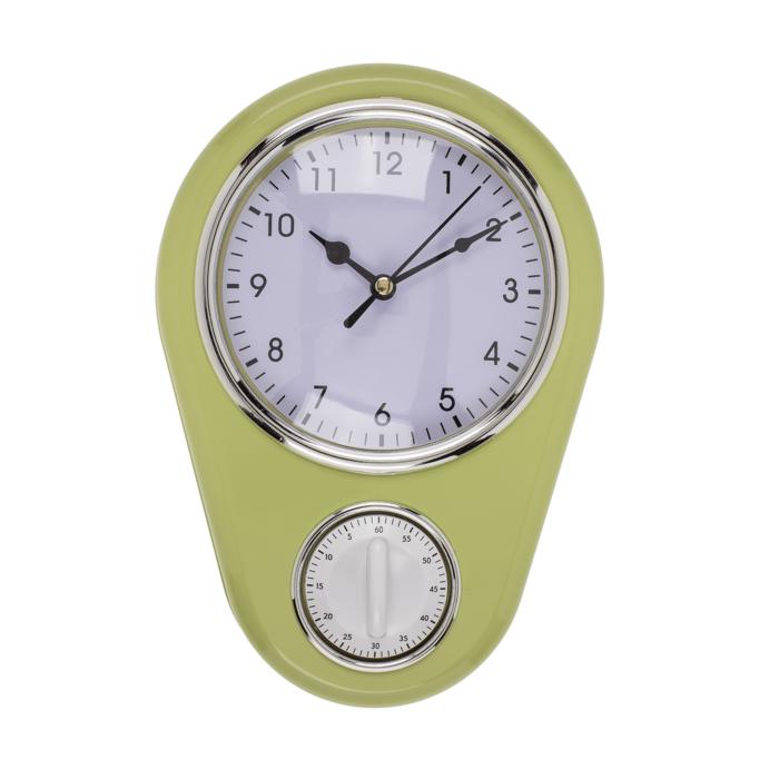 High Quality New Wall Clock & Timer - Clock with Timer Function Blue blue blue 435 - Image 5