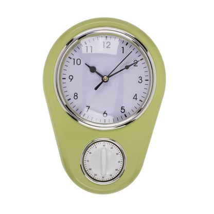 High Quality New Wall Clock & Timer - Clock with Timer Function Blue blue blue 435 - Image 5