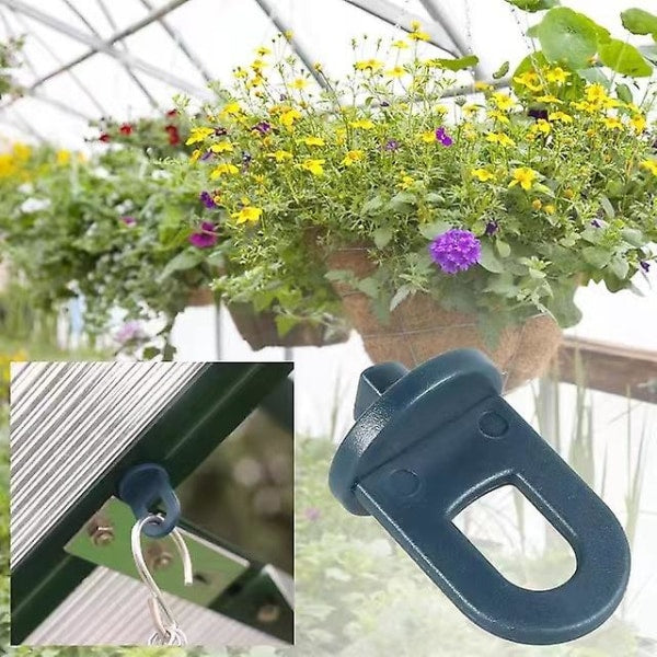 Greenhouse Clamps Set of 50 with Extra Strong Grip and Eyelets - The Best Trellis and Plant Holder for Your Greenhouse - Greenhouse Accessories - Image 5