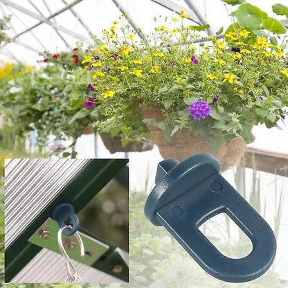 Greenhouse Clamps Set of 50 with Extra Strong Grip and Eyelets - The Best Trellis and Plant Holder for Your Greenhouse - Greenhouse Accessories - Image 5
