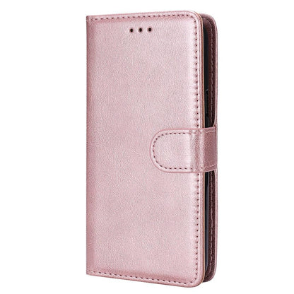 Compatible with Samsung S22 Magnetic 2-in-1 Phone Case/Wallet - Pink Pink gold Pink gold - Image 4