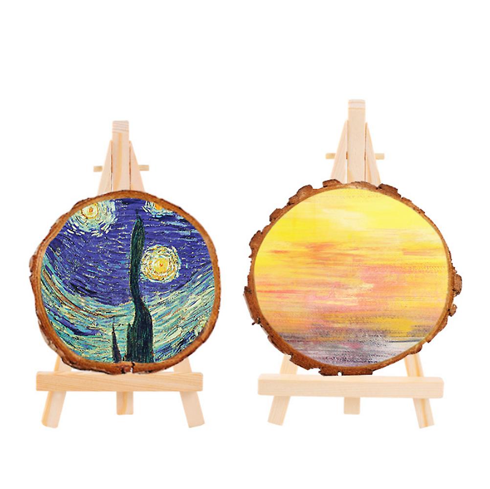 10 pcs Mini easels, wooden board display, photo memo holder, place card holder, 9*16 cm - Image 3