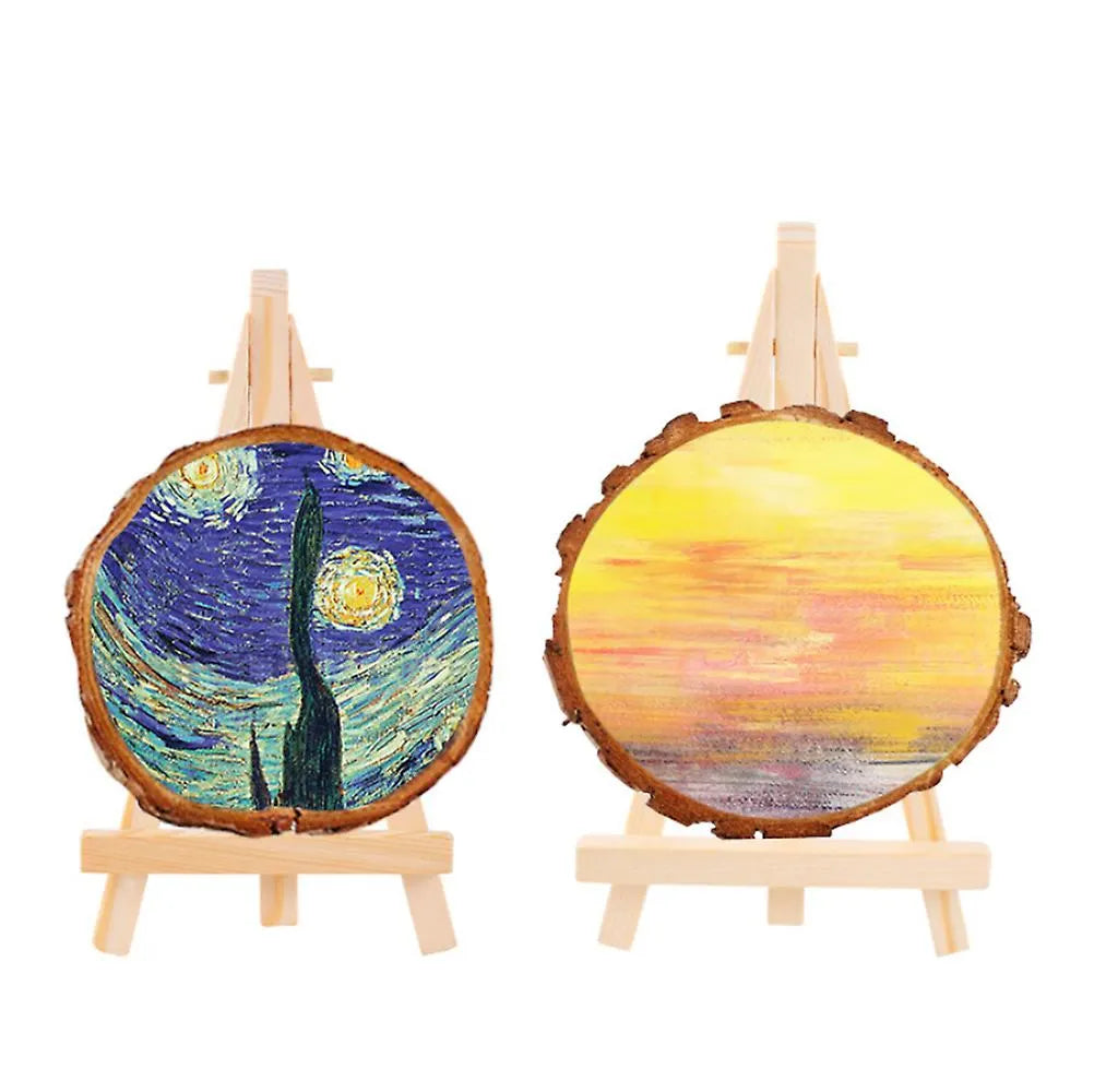 10 pcs Mini easels, wooden board display, photo memo holder, place card holder, 9*16 cm - Image 3