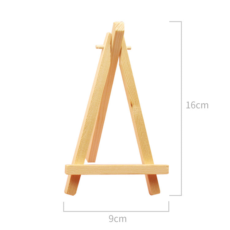 10 pcs Mini easels, wooden board display, photo memo holder, place card holder, 9*16 cm - Image 5