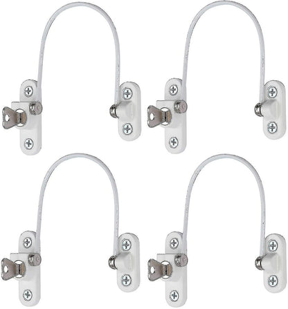 pcs Window Limiters, Window Limiters, Childproof Window Locks, Window Locks, Door Locks - Black - Image 2
