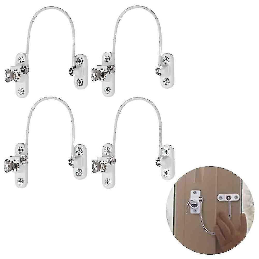pcs Window Limiters, Window Limiters, Childproof Window Locks, Window Locks, Door Locks - Black - Image 4