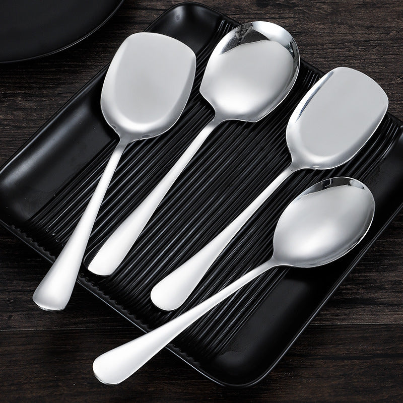 Large Stainless Steel Spoons, Serving Spoons for Hotel Meals - Image 7