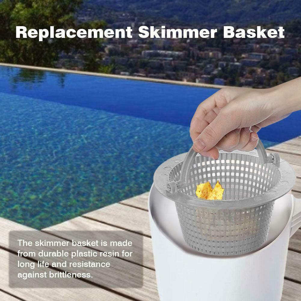 Universal Replacement Skimmer Basket Plastic Skimmers for Above Ground Pools No Handle - Image 2