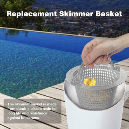 Universal Replacement Skimmer Basket Plastic Skimmers for Above Ground Pools No Handle - Image 2