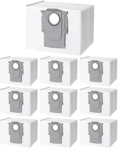 10 pcs vacuum cleaner bags accessories for Xiaomi Roborock S8+/S8 Pro Ultra S7 MaxV Ultra/S7 Pro Ultra/Q7 robot vacuum cleaner