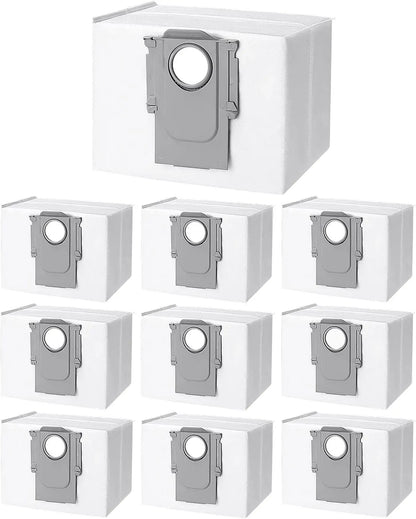 10 pcs vacuum cleaner bags accessories for Xiaomi Roborock S8+/S8 Pro Ultra S7 MaxV Ultra/S7 Pro Ultra/Q7 robot vacuum cleaner