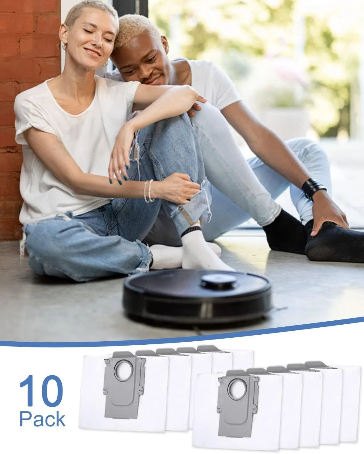 10 pcs vacuum cleaner bags accessories for Xiaomi Roborock S8+/S8 Pro Ultra S7 MaxV Ultra/S7 Pro Ultra/Q7 robot vacuum cleaner - Image 6