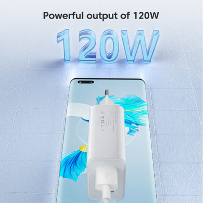 120W USB Charger Fast Charging QC3.0 USB C Cable Type C Cable Mobile Phone Charger for Huawei Samsung Xiaomi Fast Charging EU-White-10A - Image 3