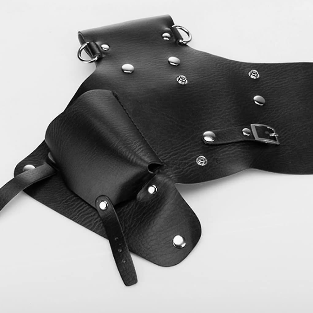 Waist Bag Scissors Comb Bag Hairdressing Tools Pockets Salon Leather Barber Pockets Universal - Image 4