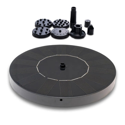 Promotion at a low price! Fountain - Solar Fountain / Water Fountain Solar Cell - 16 cm Black Black Black - Image 3