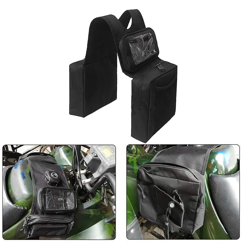 ATV UTV Motorcycle ATV Tank Bag Saddle Bag With Waterproof Phone Storage Bag Storage Package Luggage Bag - Image 5