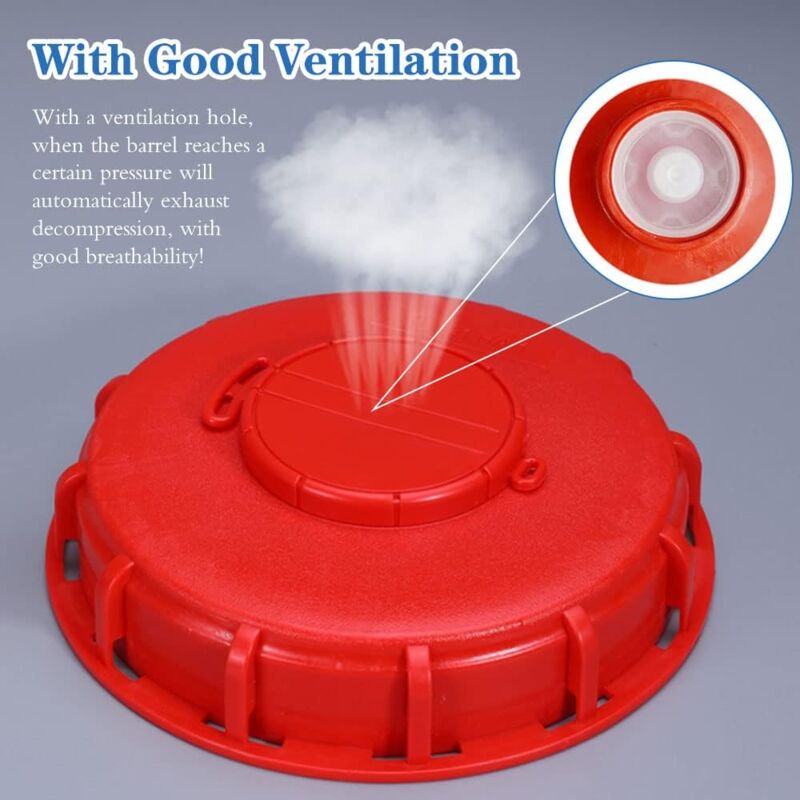 IBC Tank Lid 163mm 1000l IBC Tank Lid IBC Container Lid Lid Ventilated IBC Water Tank Lid Lid for 1000L Water Tank - Image 3