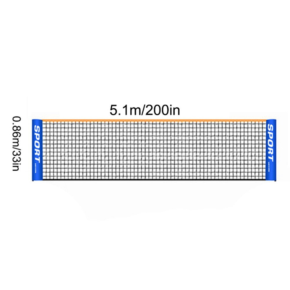 Portable Badminton Tennis Net Sports Replacement Training Net Outdoor 3/4/5/6M 3.1M - Image 7