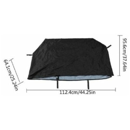 Weber Q3000 Q2000 Waterproof Cover Outdoor Garden Grill 112.4 x 64.1 x 95.6 cm, DEBUNS - Image 3