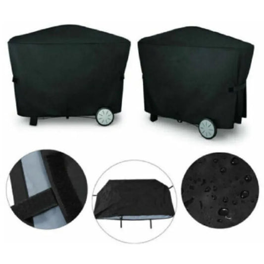 Weber Q3000 Q2000 Waterproof Cover Outdoor Garden Grill 112.4 x 64.1 x 95.6 cm, DEBUNS - Image 4