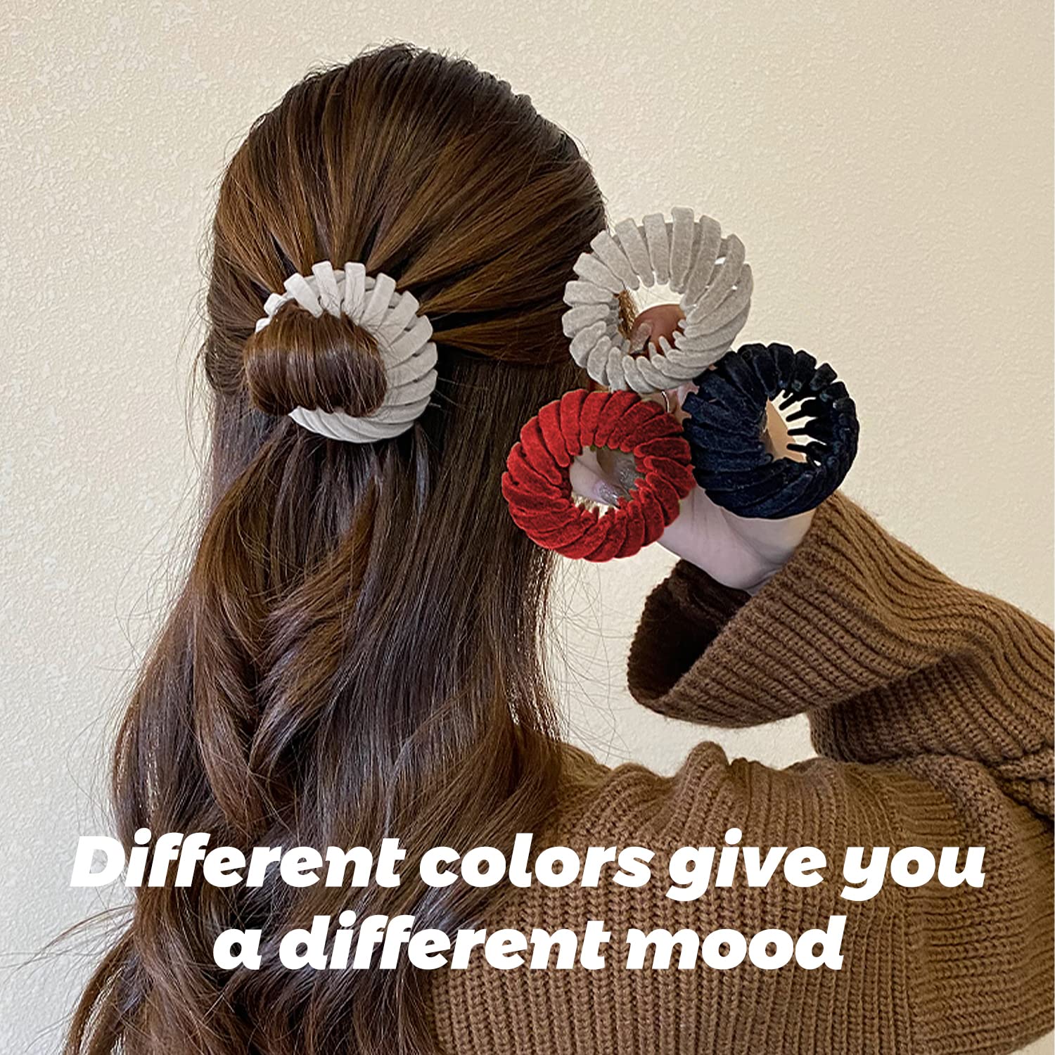 Magic Hair Clip Bird's Nest Zabernim Magic Hair Clip Bird's Nest Hair Clip Lazy Hair Clip Bird's Nest Flat Ponytail Lad - Image 4