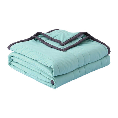 Cooling summer blanket for hot people and night sweats, cooling blanket - double-sided cooling effect, cooling fiber 100*140cm