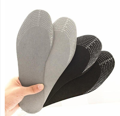 pairs of moisture-absorbing and odor-neutralizing shoe insoles with activated carbon for natural elimination of bad odors - Image 2